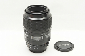 【アルプスカメラ】良品 Nikon ニコン AF MICRO NIKKOR 105mm F2.8D 単焦点レンズ 211105i