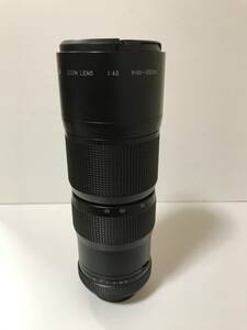 ペンタックス　M42マウント　KOMURA ZOOM 90－250mm f4・5 LTD フード内藏