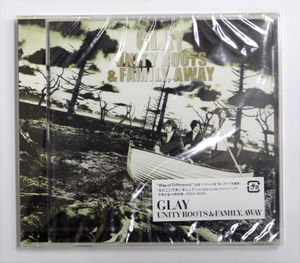  unopened GLAY [UNITY ROOTS & FAMILY,AWAY]