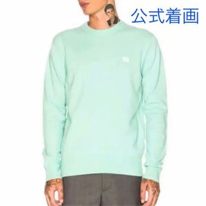 ACNE STUDIOUS アクネ　nalon face sweater ニット　フェイスロゴ