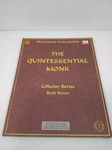 The Quintessential Monk d20 system TRPG マングースパブリッシング MGP 4007 ソースブック サプリメント　洋書