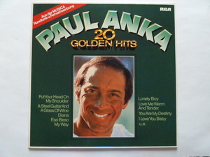 ◎VOCAL ■ポール・アンカ/PAUL ANKA■20 GOLDEN HITS