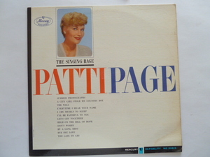 ◎VOCAL ■パティ・ペイジ / PATTI PAGE■THE SINGING RAGE