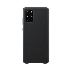 ◆Galaxy S20+ Puls 5G ◆ Leather Back Cover レザーカバー【Samsung純正】(Black/ブラック) [並行輸入品]