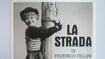 30630-3　ポストカード　CA　STRADA　PI　FEDERICO　FELLIMI　1954年　映画　フェデリコフェリー二_画像4