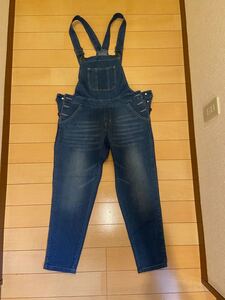 デニムサロペット デニムオーバーオール
