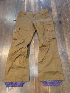 burton バートン カーゴタイプ ボードパンツ M(ＤＲＹＲＩＤＥ　BURTON 