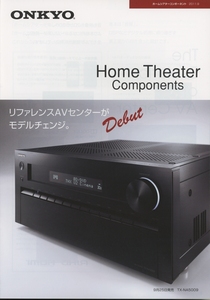 ONKYO 2011 year home theater component catalog Onkyo tube 5216s