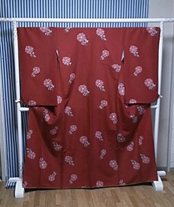  stylish two shaku sleeve kimono used cheaply please (.-27)