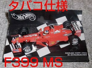 タバコ仕様 PMAケース マテル1/43 フェラーリF399 シューマッハ