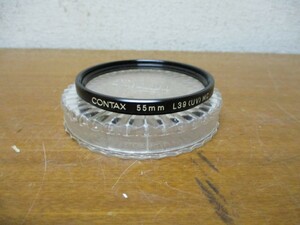 ◎CONTAX 55ｍｍ　L39(UV) MC◎古道具、フィルター、レンズ