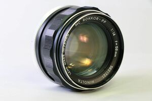ミノルタ MINOLTA MC ROKKOR-PF 58mm F1.4★12850