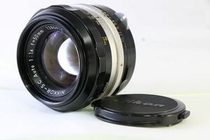 【動作保証・点検済み】光学極上★ニコン Nikon Nikkor-S.C Auto 50mm F1.4★14733