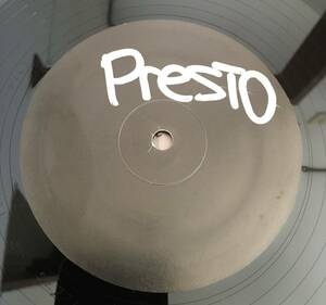 12 US盤 米盤 Presto / Untitled PRESTO 1 Instrumental