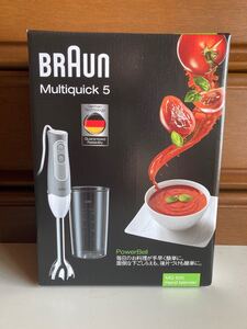 BRAUN ブラウン マルチクイック ハンドブレンダー MQ500