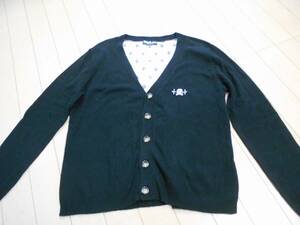 *RNAa-ruene- rear nordic pattern manner cardigan M