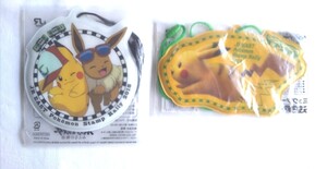 【非売品】未使用 JR東日本 ポケモンスタンプラリー 2018 2019 オリジナルパスケース 2個セット ピカチュウ イーブイ