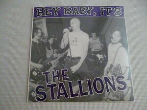 新品シールド The Stallions / Hey Baby, It's■'96年USオリジナル盤LP punk ガレージパンク rip offs mummies new bomb turks devil dogs