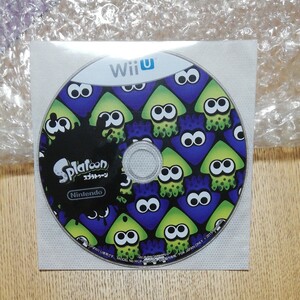 WiiU ソフト スプラトゥーン ※ディスクのみ