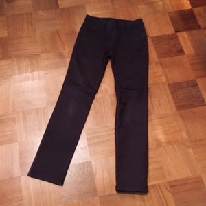 【ユニクロ】ストレッチパンツ　size/ M(W61)　濃紺　綿　UNIQLO