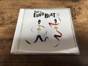 CD「ザッツ・ユーロビートVol.28 THAT'S EUROBEAT VOL.28」廃盤●