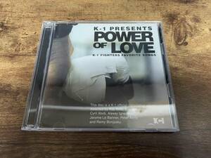CD「パワー・オブ・ラヴ K-1ファイターズ・フェイヴァリット・ソングス」●