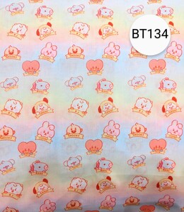 BTS TinyTAN BT21 生地 ハンドメイド はぎれ ハギレ 布