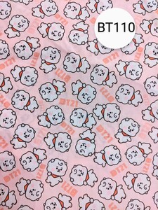 BTS TinyTAN BT21 生地 ハンドメイド はぎれ ハギレ 布