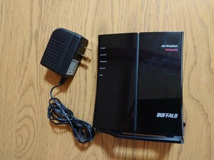 BUFFALO 無線LANルーター WHR-G300N ブラック