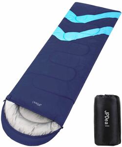 寝袋 封筒型 軽量 保温 210T防水シュラフ コンパクト アウトドア キャンプ 登山 車中泊 防災用 丸洗い可能 