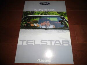  Telstar [ first generation GCEPF/GS8PF other catalog only Showa era 59 year 2 month 24 page ]TX5/ sedan S/ gear other Japanese Ford auto llama 