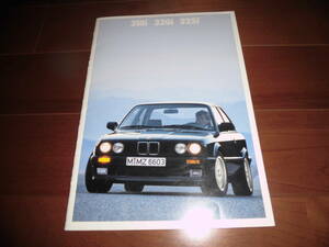 BMW3シリーズ　318i/320i/325i　【E30　カタログのみ　1990年　35ページ】