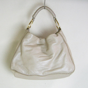 #SAZABY[ Sazaby ] beige leather - one shoulder bag #