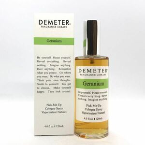 DEMETER ディメーター ゼラニウム EDC 120ml ☆ほぼ未使用　送料510円