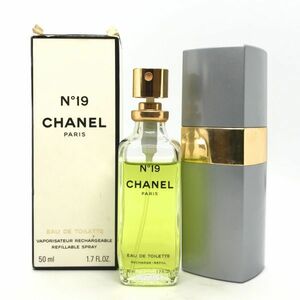 CHANEL Chanel No.19 EDT 50ml * remainder amount enough postage 350 jpy 