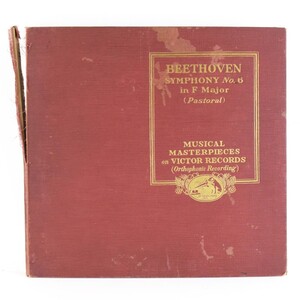 Victor/ BEETHOVENベートーヴェン・ 交響曲第六番ヘ長調 SYMPHONY no.6 in F major (Pastoral) 5枚組 レコード【34203111】中古