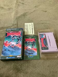 SFC スーパーファミコン ドラッケン 除菌、動作確認済