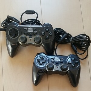 PS3コントローラー プレステ3 プレイステーション3 ホリパッド3pro 2個