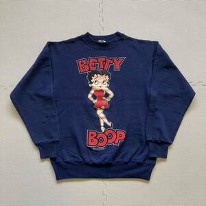 80's VINTAGE!! BETTY BOOP ベティーブープ スウェット トレーナー M