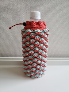 イチゴちゃんペットボトルカバー ハンドメイド