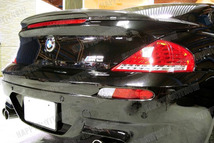 BMW 6シリーズ E63 クーペ 後期 LCI カーボン リア トランクスポイラー 2008-2011_画像4