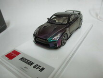 即決 メイクアップ アイドロン EM419SC 30台限定 1/43 ニッサン GT-R(R35) 2017 TE037ホィール・バージョン アンドロメダ_画像3