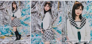 HKT48 山内祐奈 HKT48劇場 10周年記念特別公演 2021.11.26～27 生写真 3種コンプ