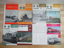 A29▼【私鉄車両めぐり 第1分冊・旭川鉄道管理局 1969年9月 複線電化開業】RAILFAN・鉄道ピクトリアル 全8冊まとめ 天賞堂広告 211128_画像1