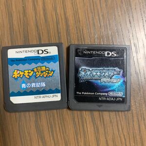 ソフト ポケモン不思議のダンジョン青の救助隊 DSソフト