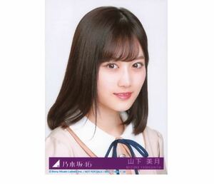 224 乃木坂46 生写真 公式グッズ 1枚　山下美月　CD封入特典　ヨリ　制服　しあわせの保護色 Type-A 限定品