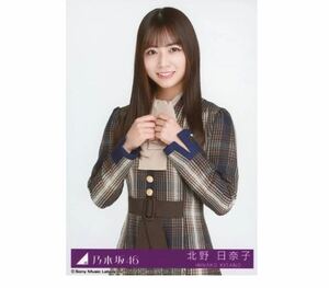 ♪乃木坂46 生写真 公式グッズ 1枚　北野日奈子　チュウ　C 君に叱られた CD封入特典　限定品 制服