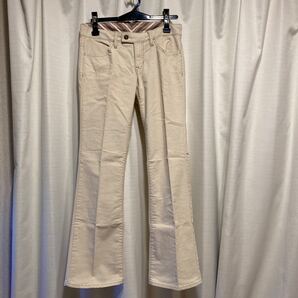 GAP ギャップ コーデイロイ ストレッチ カジュアルパンツ アイボリー 2R