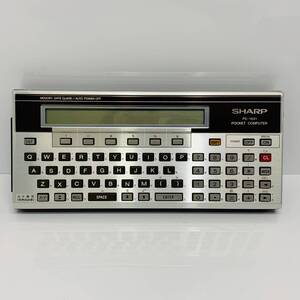 ●S49 SHARP PC-1501 シャープ ポケットコンピューター 希少 ポケコン 8bit CPU(LH5801) 関数電卓 BEEP(音楽)機能搭載 ソフトカバー付