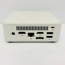 ●値下げ 動作品 初期化済み ASRock Beebox N3050-2G32SW10/W/JP ベアボーンキット ホワイト パソコン 周辺機器 S64_画像4